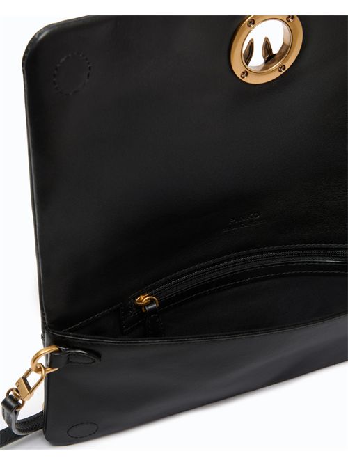 Pochette a tracolla media Love Bag Click Soft Horizontal in pelle PINKO | 106022A0QO/Z99Q
